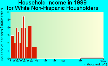 Campbell Station household income for White Non-Hispanic householders