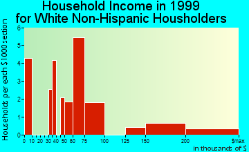 Toughkenamon household income for White Non-Hispanic householders