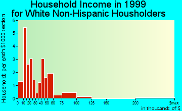 Vanleer household income for White Non-Hispanic householders