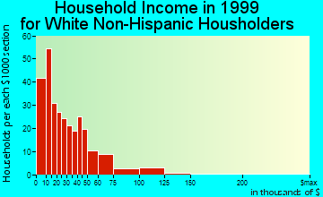 Norton household income for White Non-Hispanic householders
