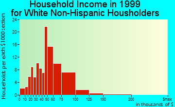 DuPont household income for White Non-Hispanic householders