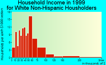 Campion household income for White Non-Hispanic householders
