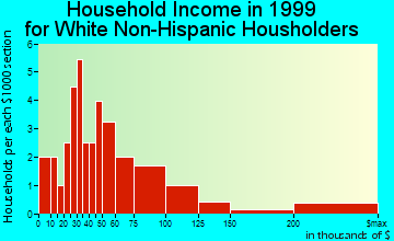 Morrison household income for White Non-Hispanic householders