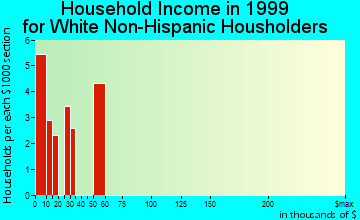 Okahumpka household income for White Non-Hispanic householders