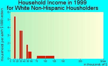Vredenburgh household income for White Non-Hispanic householders