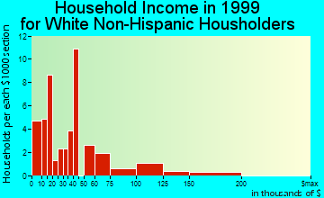 Buffalo Soapstone household income for White Non-Hispanic householders
