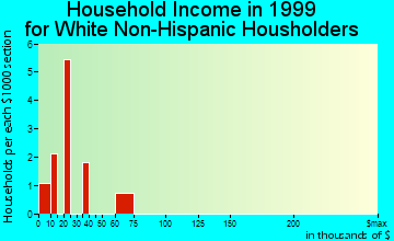 Hope household income for White Non-Hispanic householders