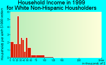 Alta Vista household income for White Non-Hispanic householders