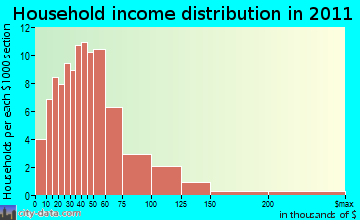Mount Vernon household income distribution
