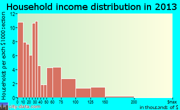 Kaibito household income distribution
