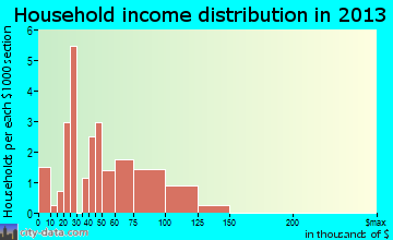 Kellogg household income distribution