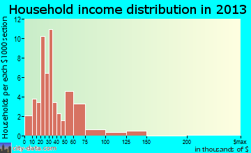 Pillager, MN household income