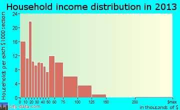 Slayton household income distribution
