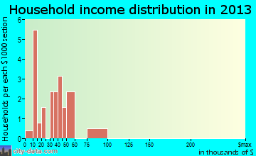 Watson household income distribution