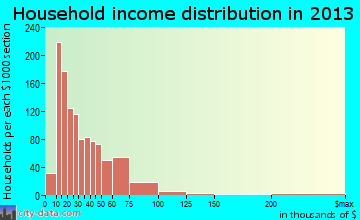 Mountain Home household income distribution