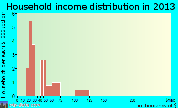 Joplin household income distribution