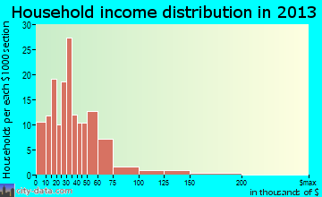 Rector household income distribution