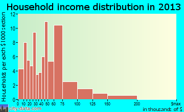 Grant, NE household income