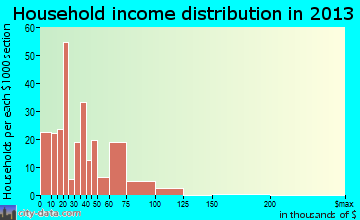 North Conway household income distribution
