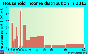Barnegat Light household income distribution
