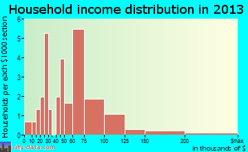 Cape May Point household income distribution
