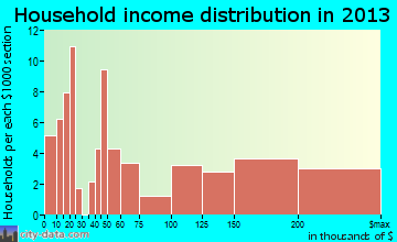 Princeton Junction household income distribution