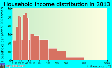 Runnemede household income distribution