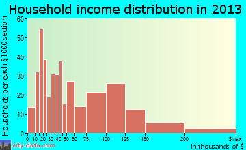 South Amboy household income distribution