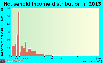 Santa Rosa, NM household income