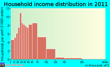 Orangeville, NY household income