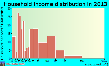 Chittenango household income distribution