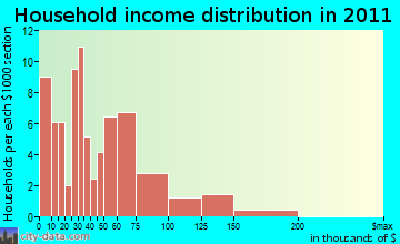 Constantia household income distribution
