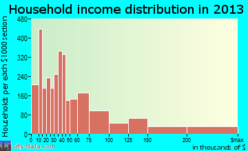 Mount Vernon household income distribution