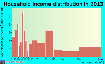 Remsenburg-Speonk household income distribution