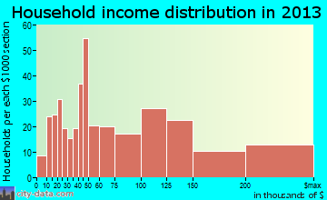 Williston Park household income distribution