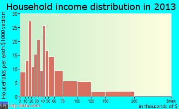 Swansboro household income distribution