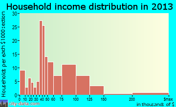 Brimfield, OH household income