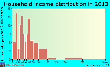 New Miami household income distribution
