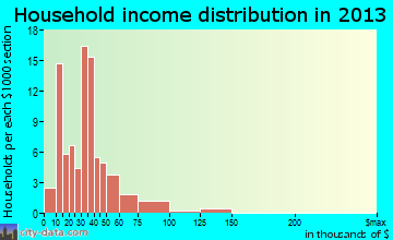 Mount Vernon household income distribution