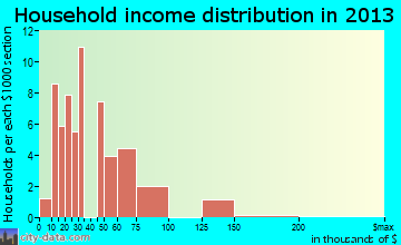 Echo household income distribution