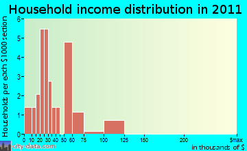 Juntura household income distribution