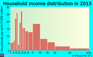 Birdsboro household income distribution