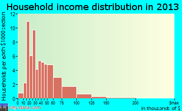 Saegertown household income distribution