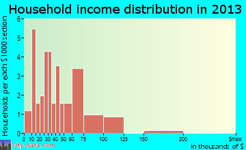 Schellsburg household income distribution