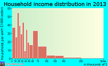 Ebensburg household income distribution