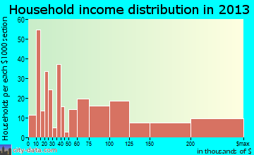Isle of Palms household income distribution