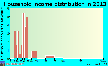 Salem household income