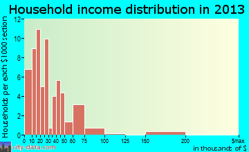 Wagener household income distribution