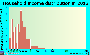 Summit household income distribution