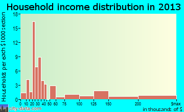 Point Reyes Station household income distribution